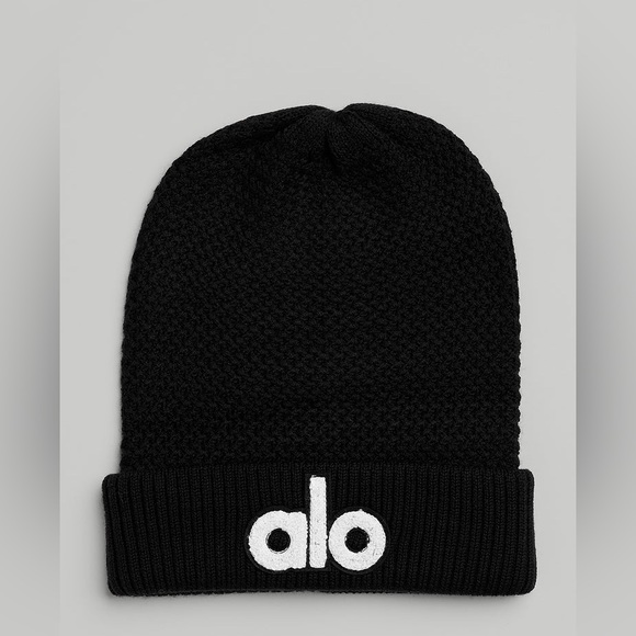 NWT Alo Unisex Wool Beanie - Picture 2 of 3